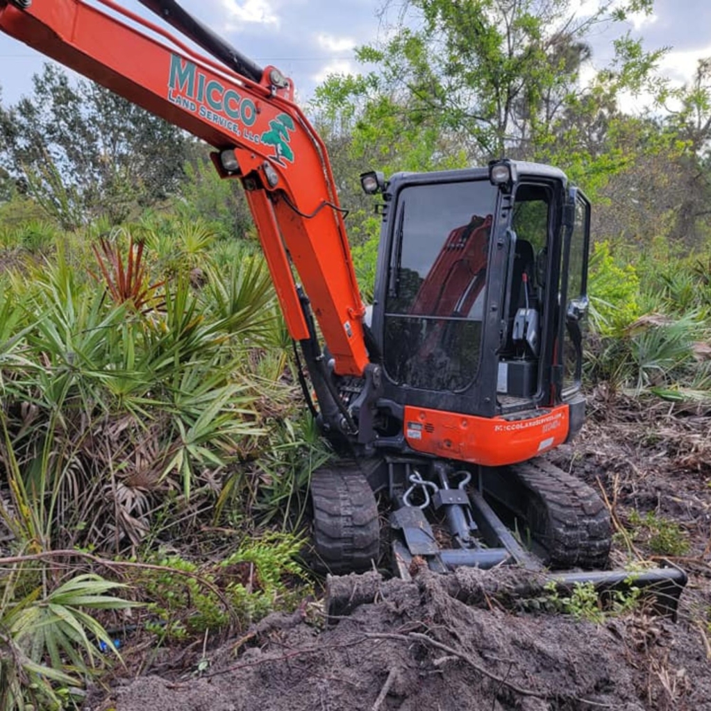 Driveway Culvert Installation Micco Land Services Micco, Florida